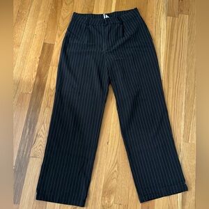 Princess Polly Dark Pinstripe Trousers